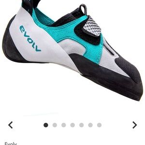 Women's Athletic Climbing Shoes - Teal and Black